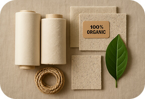Photo of materials for making products